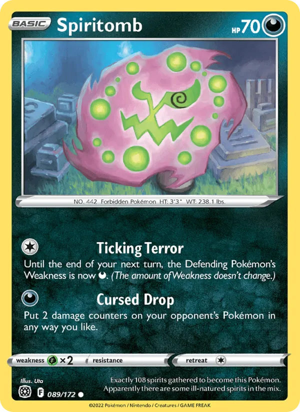 Carte Spiritomb — Brilliant Stars