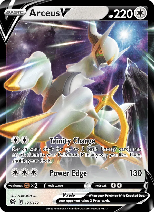 Carte Arceus V — Brilliant Stars