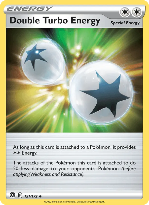 Carte Énergie Double Turbo — Brilliant Stars