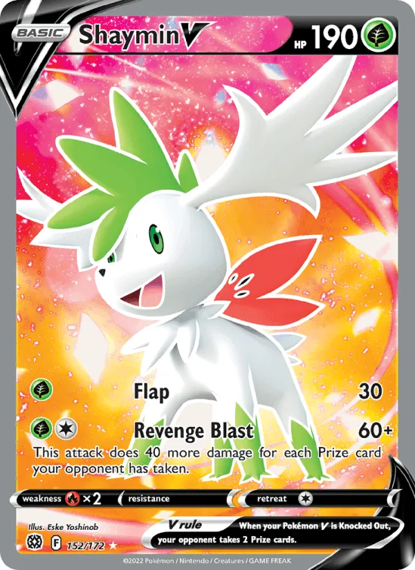 Carte Shaymin V — Brilliant Stars