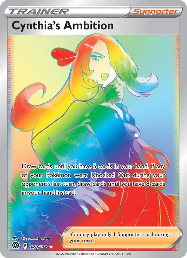 Carte Ambition de Cynthia — Brilliant Stars