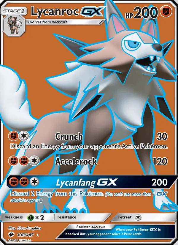 Carte Lougaroc GX — Burning Shadows