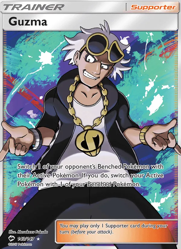 Carte Guzma — Burning Shadows