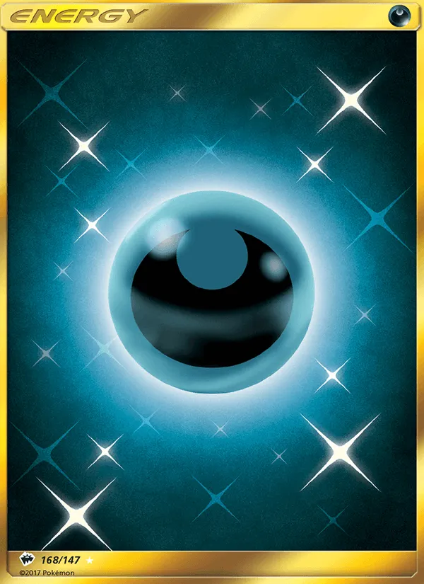Carte Basic Darkness Energy — Burning Shadows