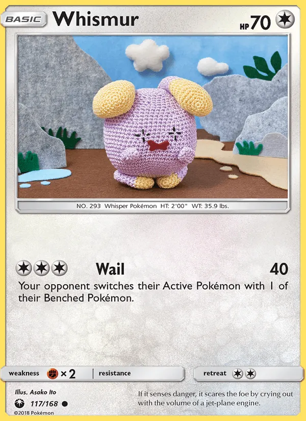 Carte Whismur — Celestial Storm