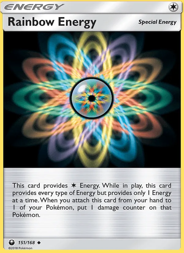 Carte Énergie Multicolore — Celestial Storm