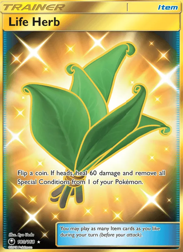 Carte Herbe Sauveuse — Celestial Storm