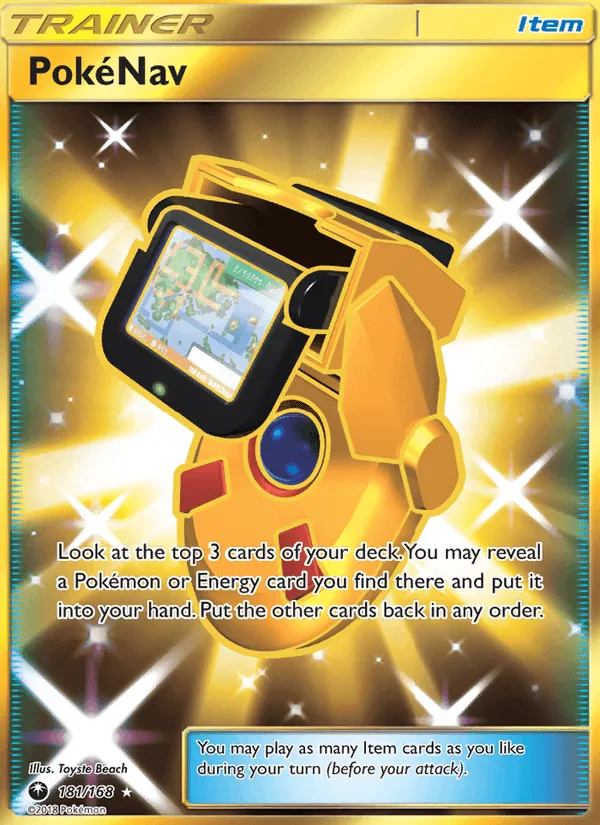 Carte PokéNav — Celestial Storm