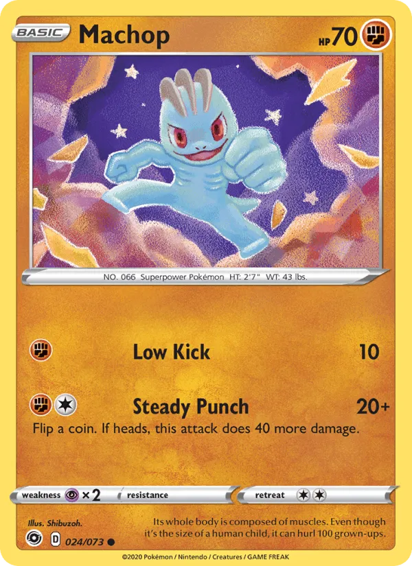 Carte Machop — Champion's Path