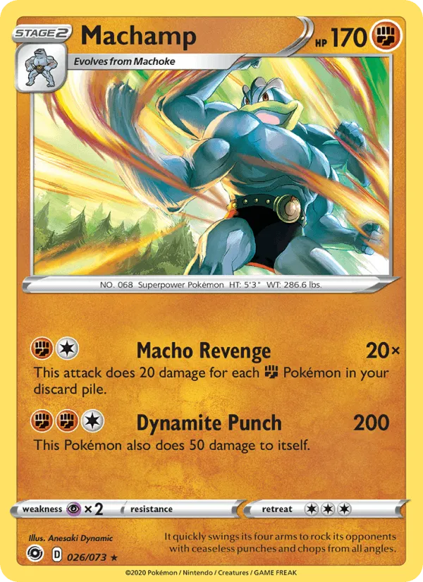 Carte Machamp — Champion's Path
