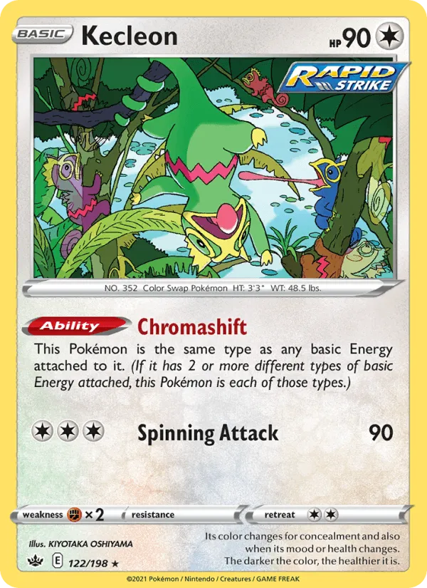 Carte Kecleon — Chilling Reign