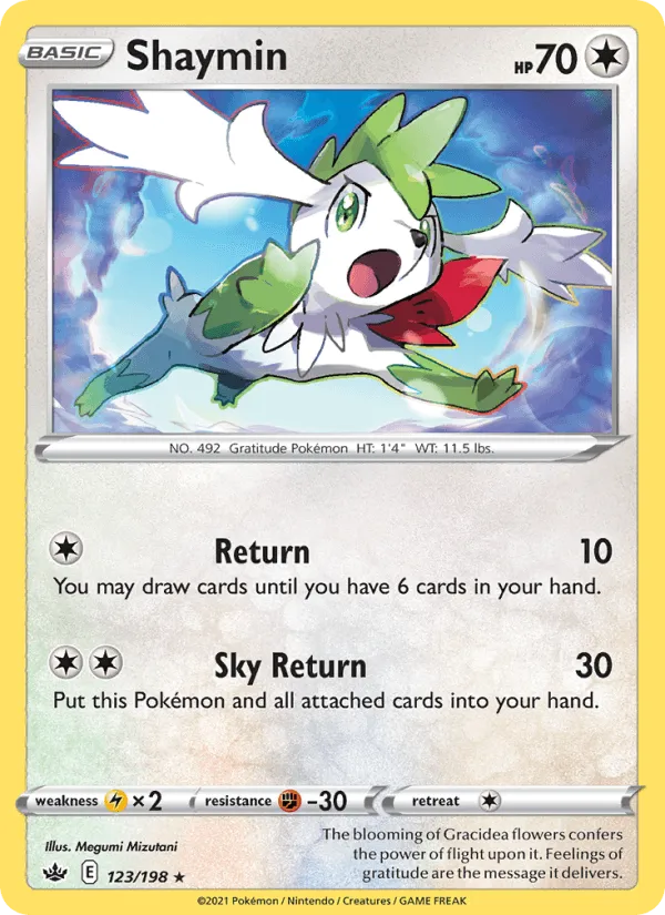 Carte Shaymin — Chilling Reign