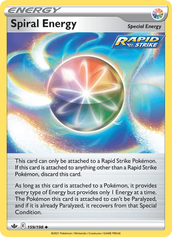 Carte Énergie Spirale — Chilling Reign