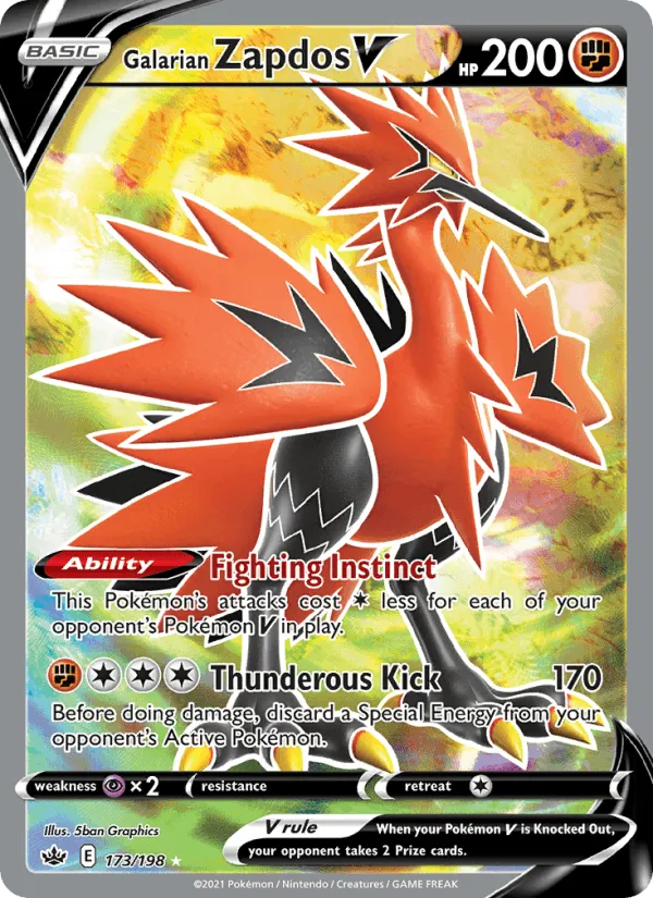 Carte Électhor de Galar V — Chilling Reign