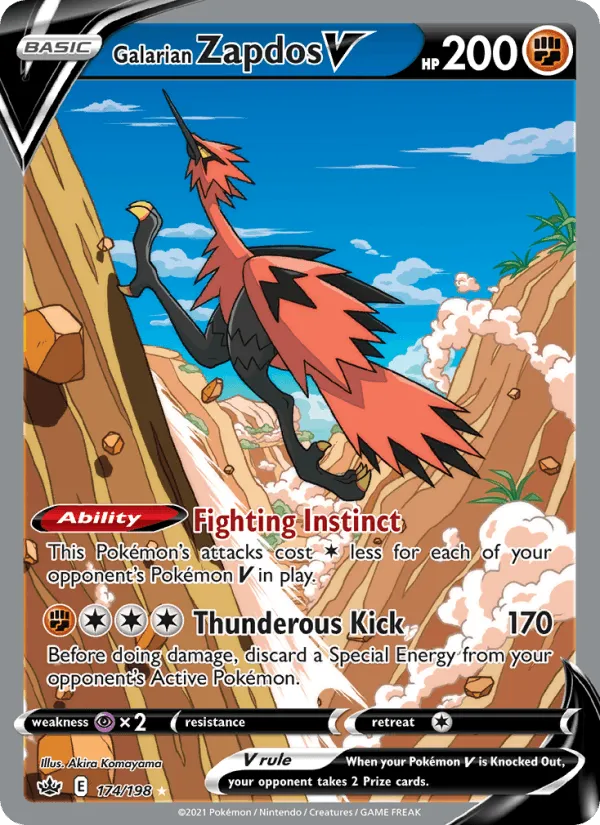Carte Électhor de Galar V — Chilling Reign