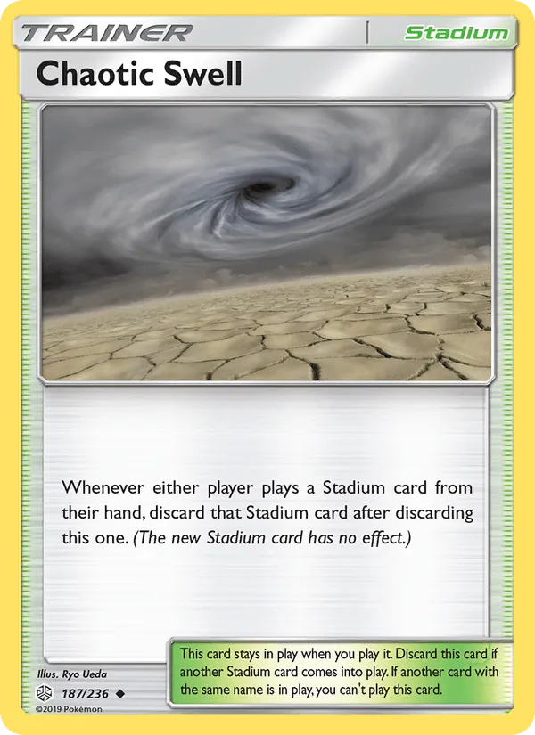 Carte Houle Chaotique — Cosmic Eclipse