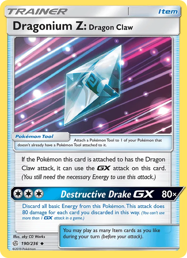 Carte Dracozélite : Dracogriffe — Cosmic Eclipse