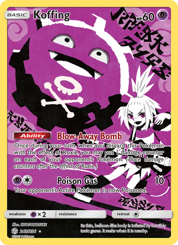 Carte Koffing — Cosmic Eclipse