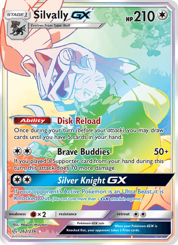 Carte Silvallié GX — Cosmic Eclipse