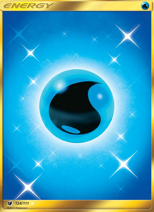 Carte Basic Water Energy — Crimson Invasion