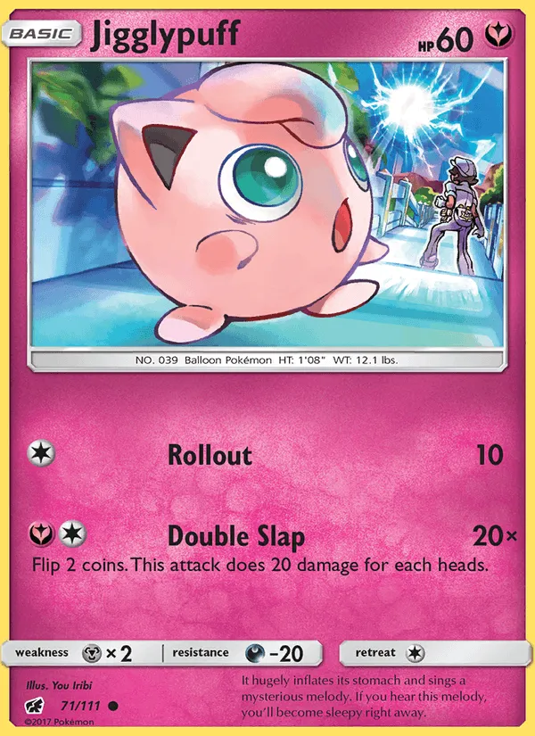 Carte Jigglypuff — Crimson Invasion