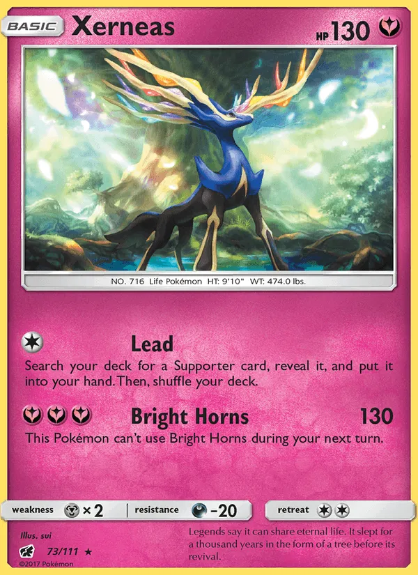 Carte Xerneas — Crimson Invasion