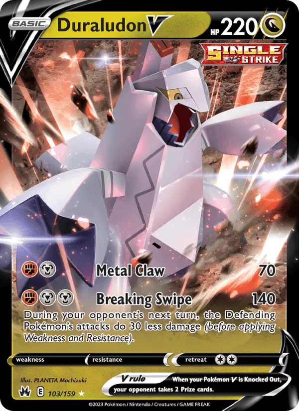 Carte Duralugon V — Crown Zenith