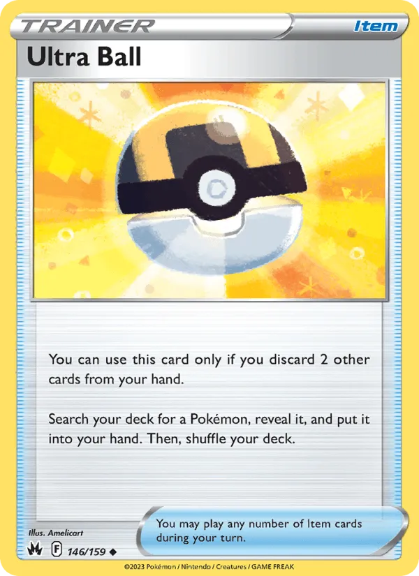 Carte Ultra Ball — Crown Zenith