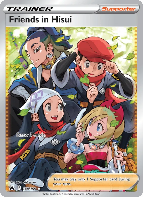 Carte Amis de Hisui — Crown Zenith