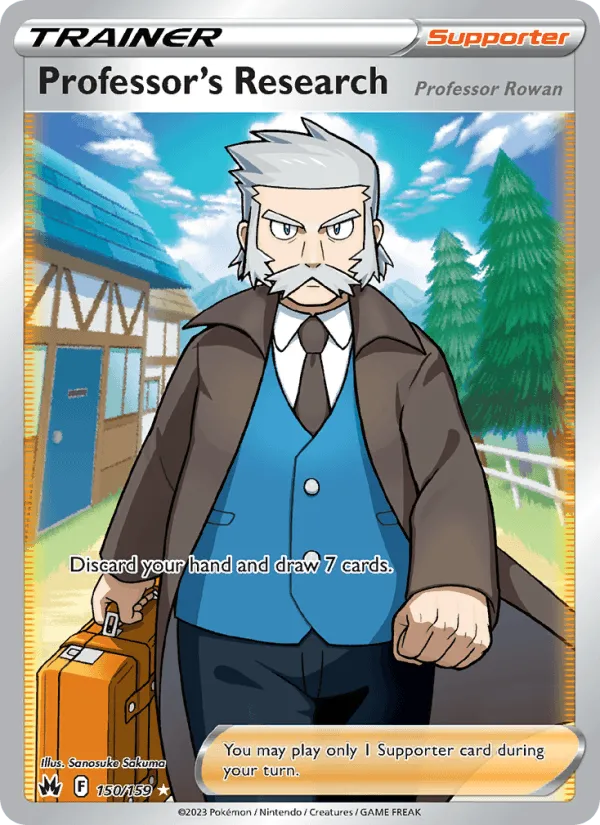 Carte Professor's Research — Crown Zenith