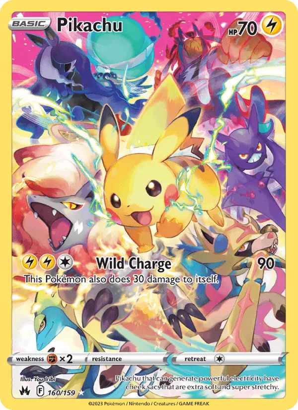 Carte Pikachu — Crown Zenith