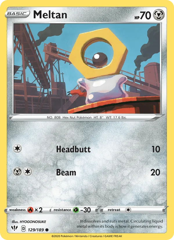 Carte Meltan — Darkness Ablaze