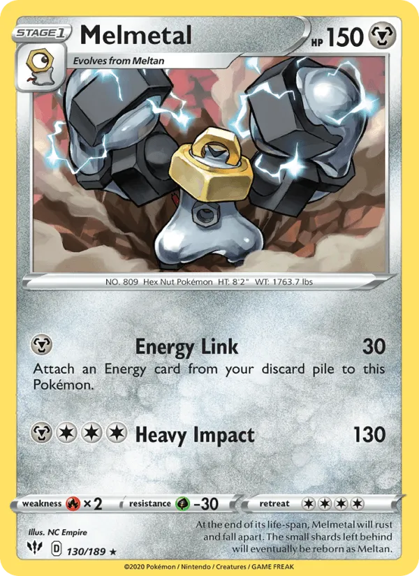 Carte Melmetal — Darkness Ablaze