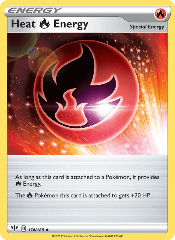 Carte Heat [R] Energy — Darkness Ablaze