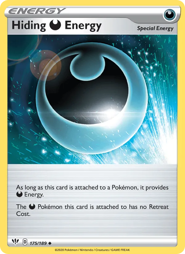 Carte Hiding [D] Energy — Darkness Ablaze