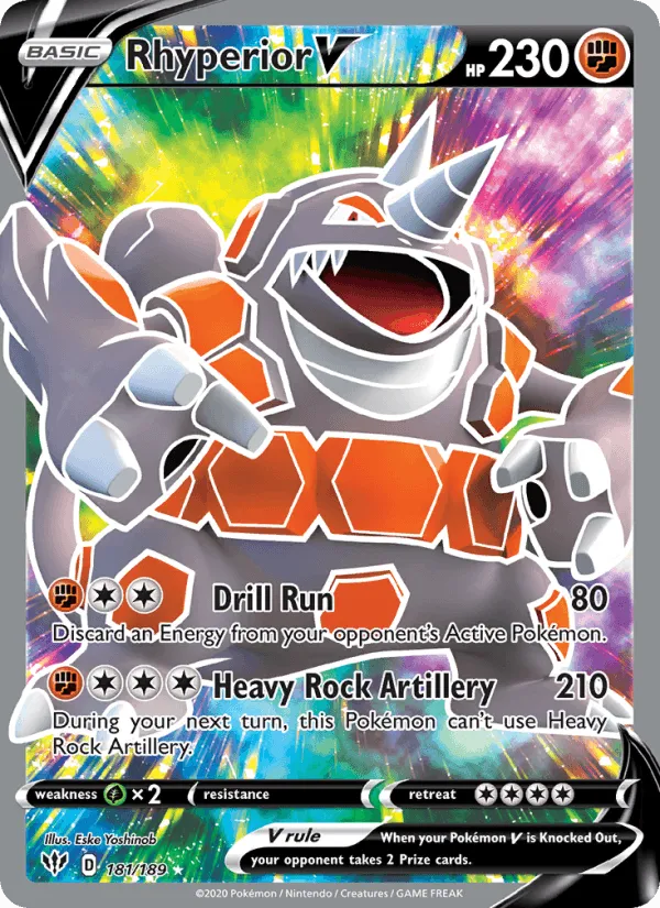 Carte Rhinastoc V — Darkness Ablaze