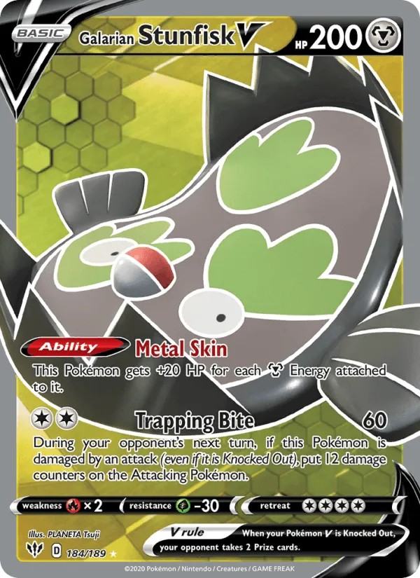 Carte Limonde de Galar V — Darkness Ablaze