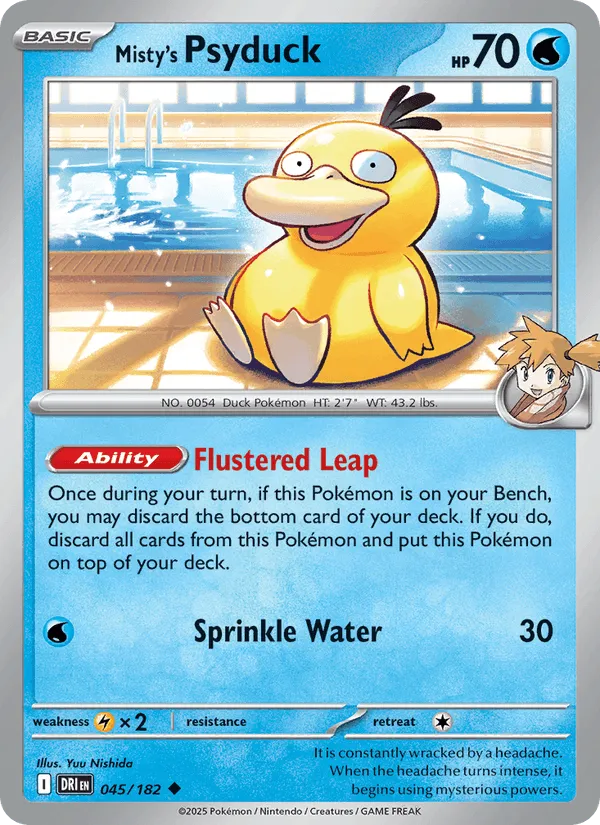 Carte Psykokwak de Ondine — Destined Rivals Additionals