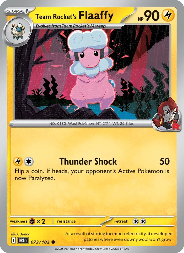 Carte Lainergie de la Team Rocket — Destined Rivals Additionals