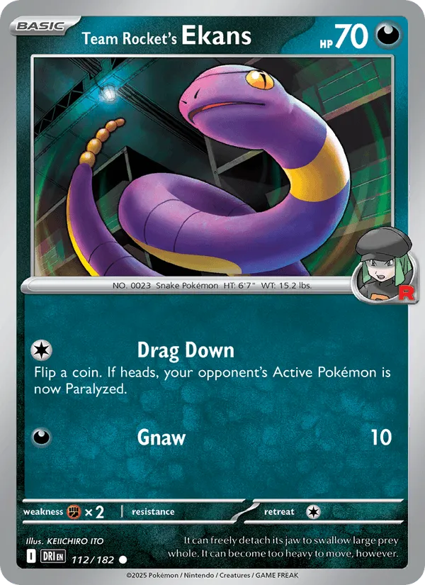 Carte Abo de la Team Rocket — Destined Rivals Additionals