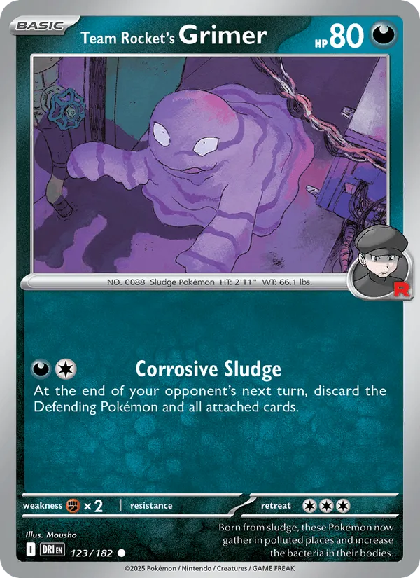 Carte Tadmorv de la Team Rocket — Destined Rivals Additionals