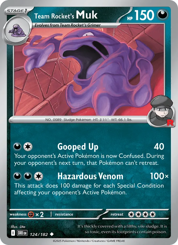 Carte Grotadmorv de la Team Rocket — Destined Rivals Additionals