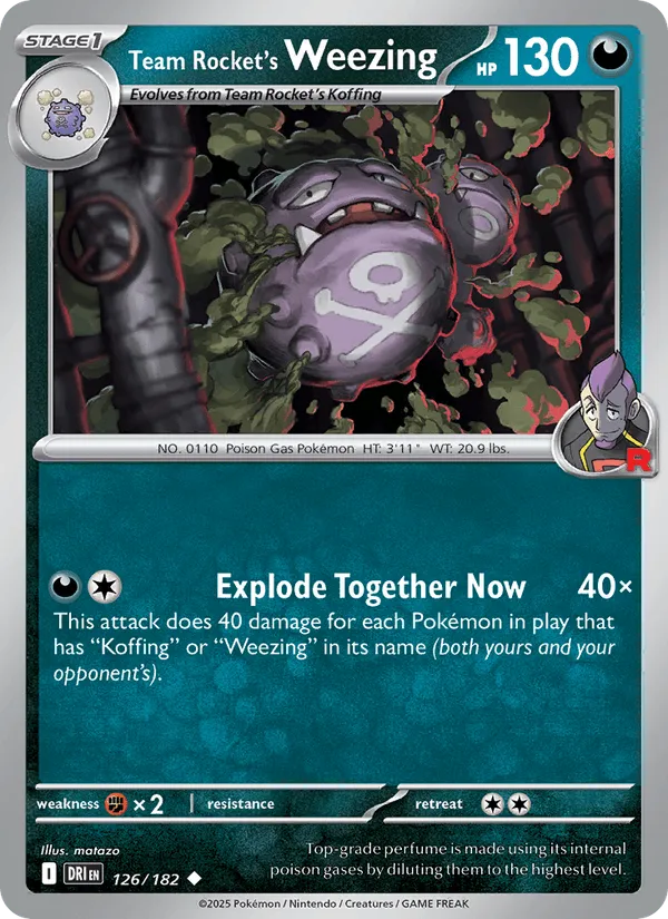 Carte Smogogo de la Team Rocket — Destined Rivals Additionals