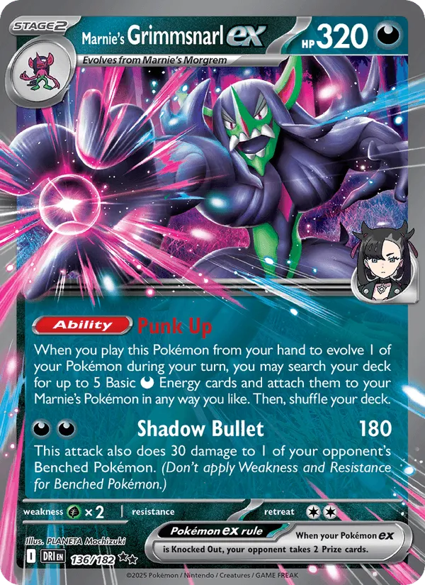 Carte Angoliath ex de Rosemary — Destined Rivals Additionals