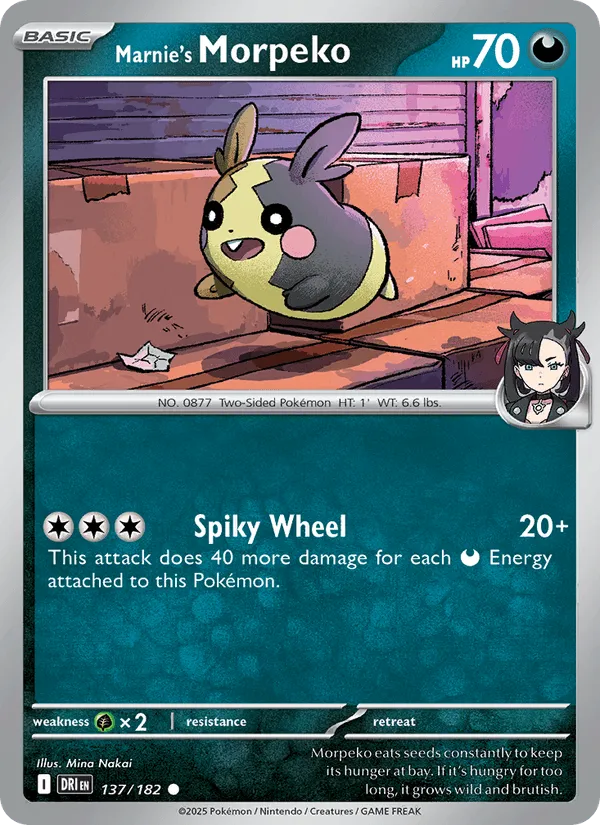 Carte Morpeko de Rosemary — Destined Rivals Additionals