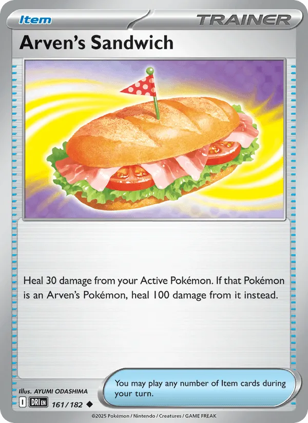 Carte Sandwich de Pepper — Destined Rivals Additionals