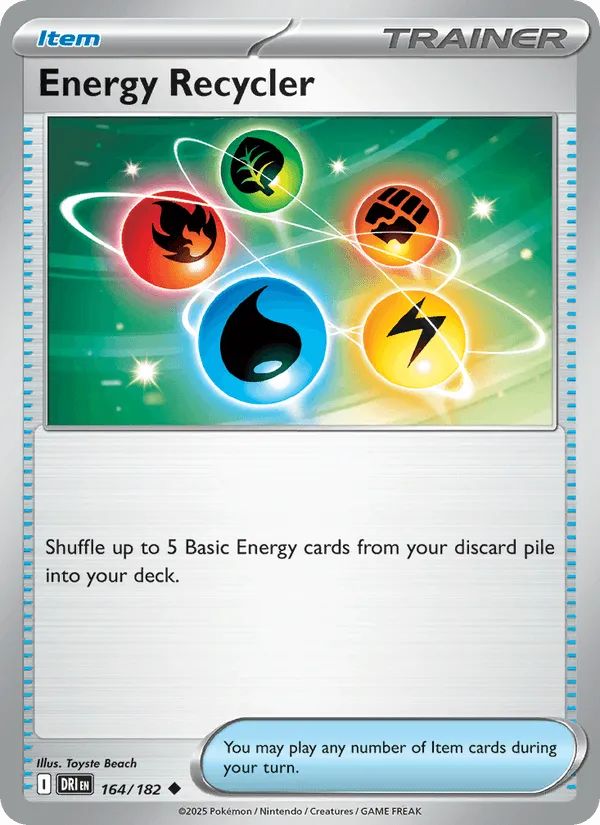 Carte Energy Recycler — Destined Rivals Additionals