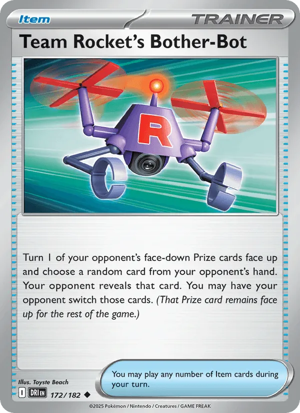 Carte Robot-bêtant de la Team Rocket — Destined Rivals Additionals