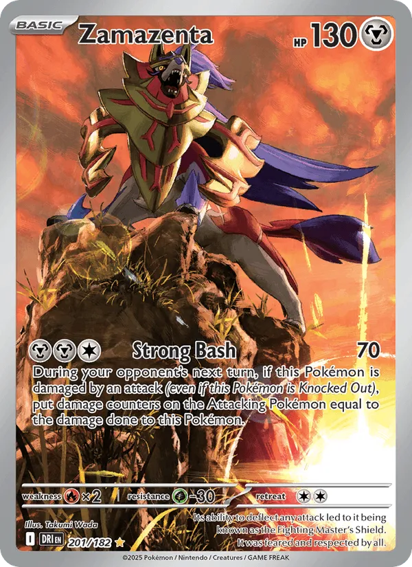 Carte Zamazenta — Destined Rivals Additionals