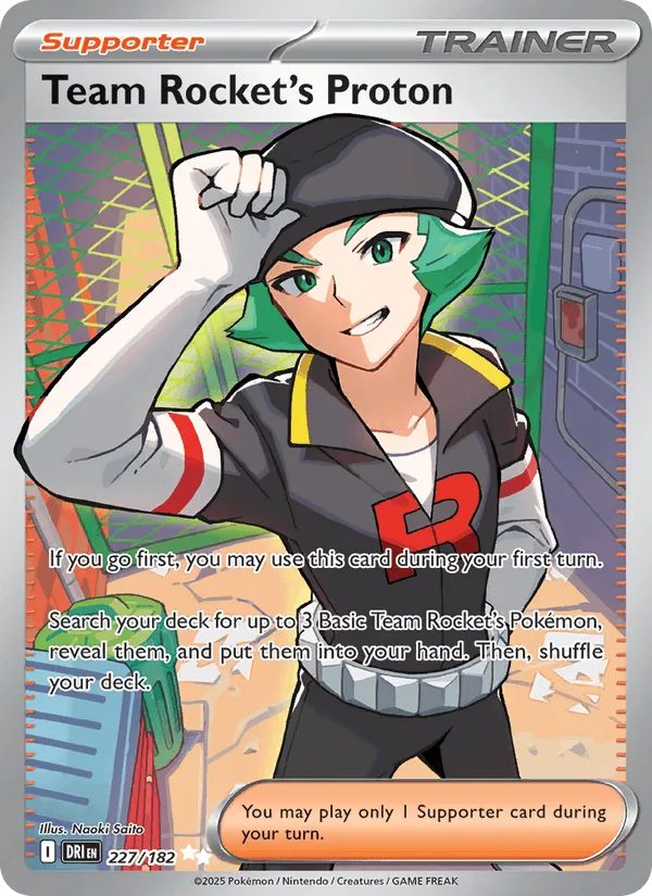Carte Lance de la Team Rocket — Destined Rivals Additionals